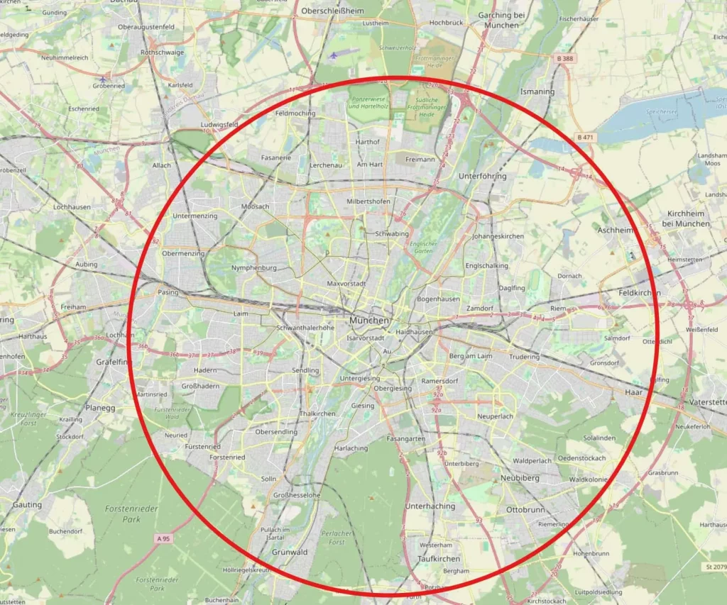 Unser Einsatzgebiete alle stadteile