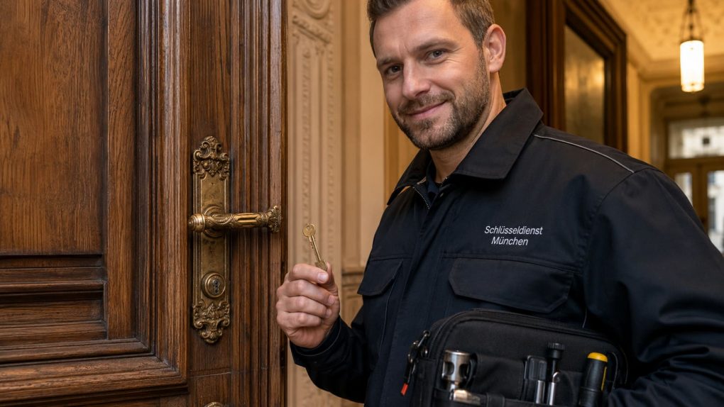 Türöffnung in München ab 59€ durch Schlüsseldienst R.Danis - professioneller Locksmith mit Spezialwerkzeugen