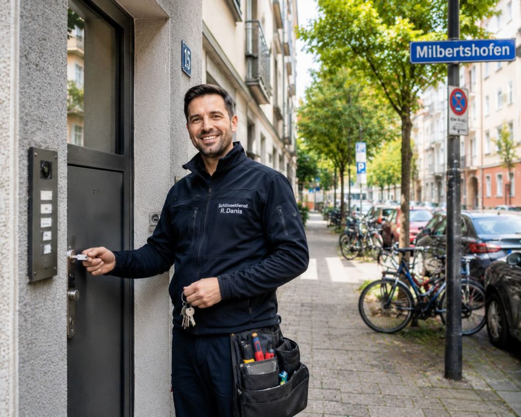 Traditionsreicher Stadtteil Milbertshofen-Am Hart mit Schlüsseldienst-Profi an der Haustür