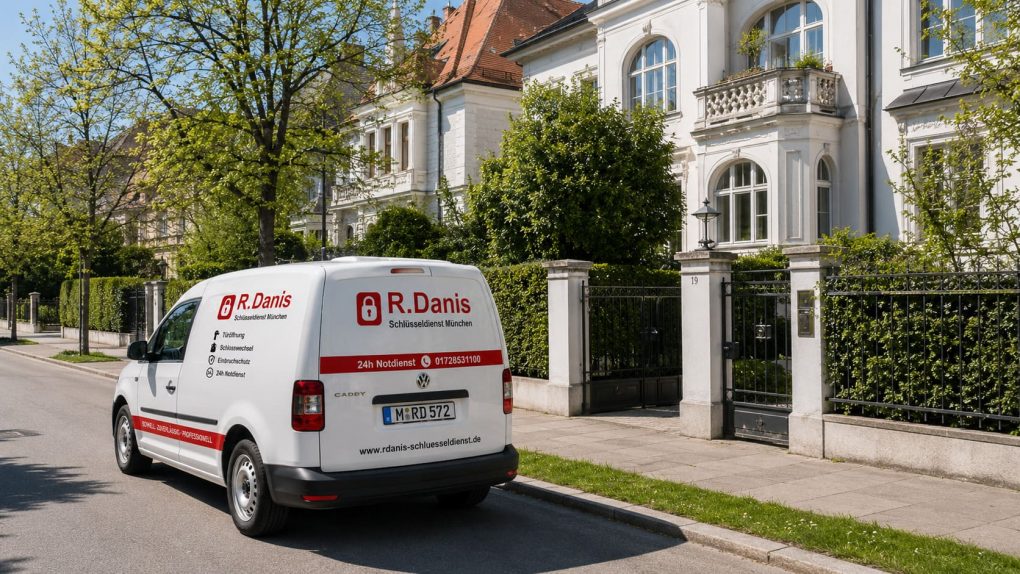 Schnelle Anfahrt des Schlüsseldienstes nach München-Bogenhausen – in 15 bis 25 Minuten vor Ort